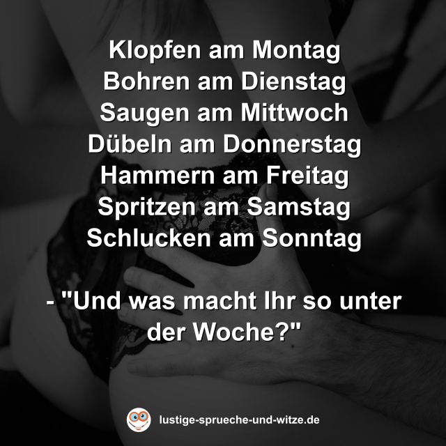Klopfen am Montag