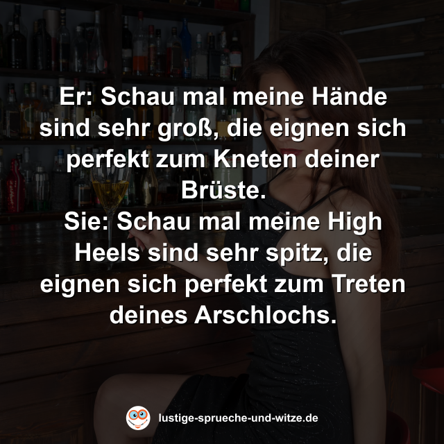 Schau mal meine H&auml;nde sind sehr gro&szlig;, die eignen sich perfekt zum Kneten deiner Br&uuml;ste.