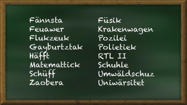 Verfall der Deutschen Sprache? Von wegen! Unsere Schüler sind die Besten